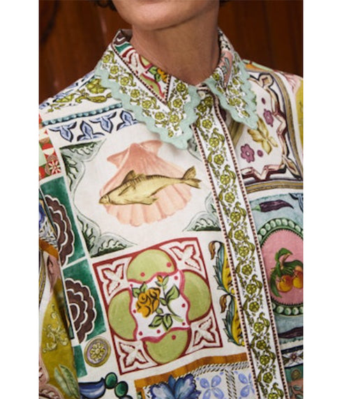 Tommasina Shirtdress - Multi